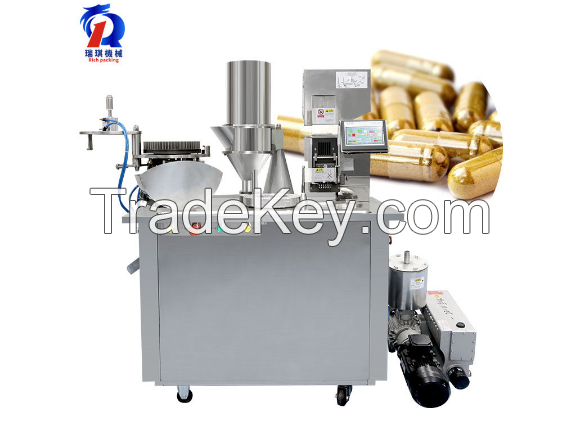 Semi-Auto Capsule Filling Machine Pharmaceutical Powder Hard Gel Capsule Filler Encapsulation CGN-208