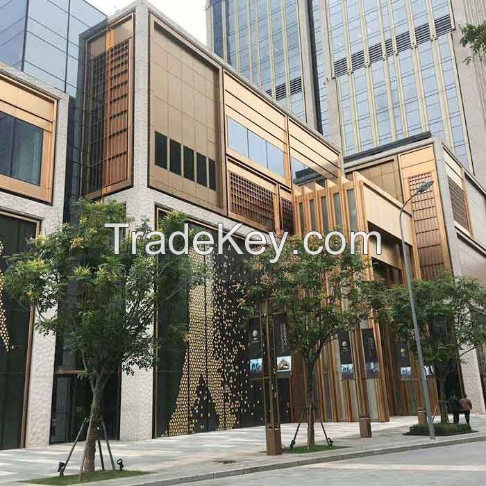 Marble grain aluminium composite panel