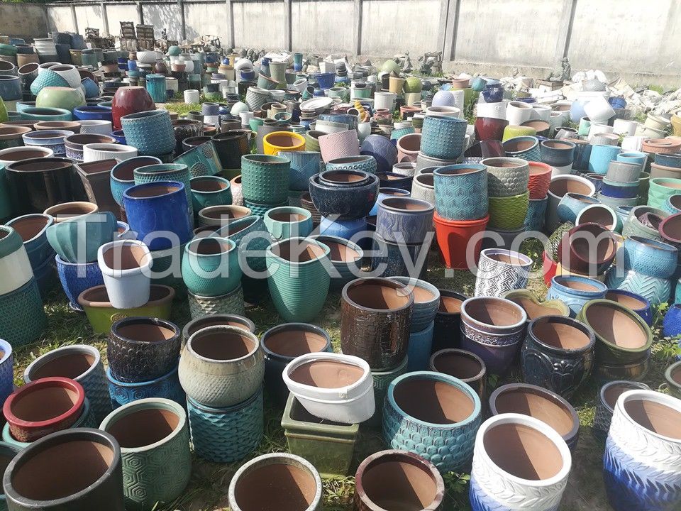 POTTERY/ CERAMIC POTS GARDEN STORE IN VIETNAM THE BEST PRICE AND THE HIGH QUALITY