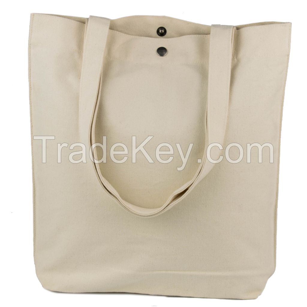 Manufacturer Of Reusable Canvas Women Shoulder Shopping Bags