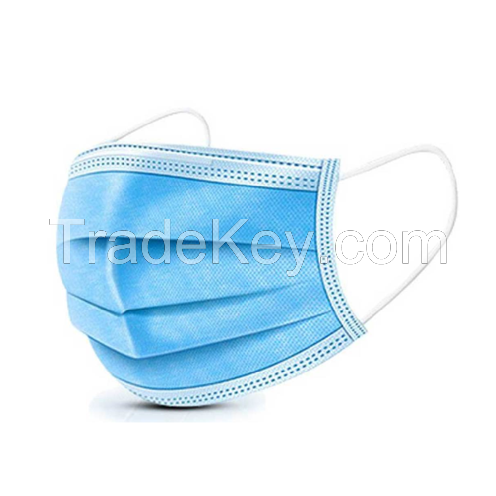 3 Ply Nonwoven Face Mask BFE &gt;95%