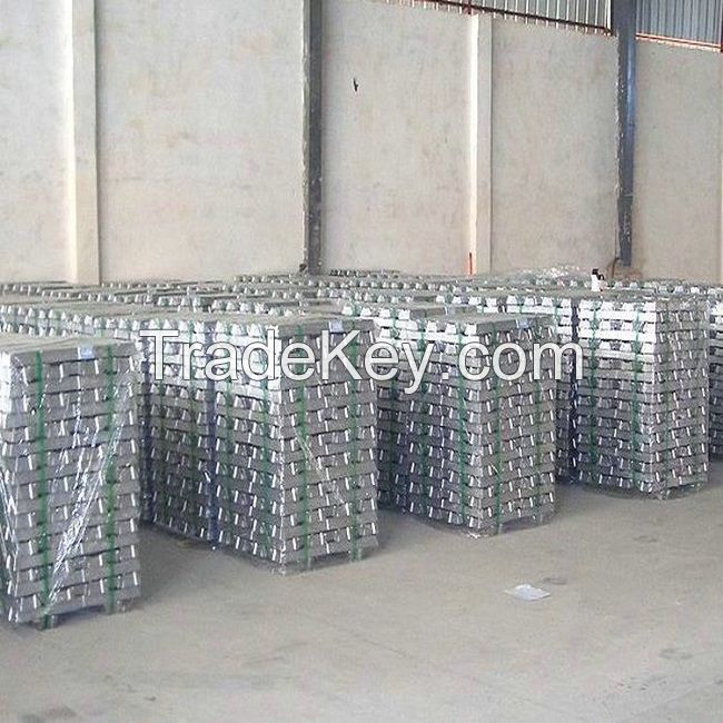 Wholesale Factory Aluminum Ingot 99.7% 99.8% 99.9% price