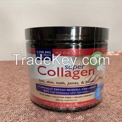 Super Collagen 6, 600mg Type 1 &amp; 3 Powder Neocell Laboratories 7 oz