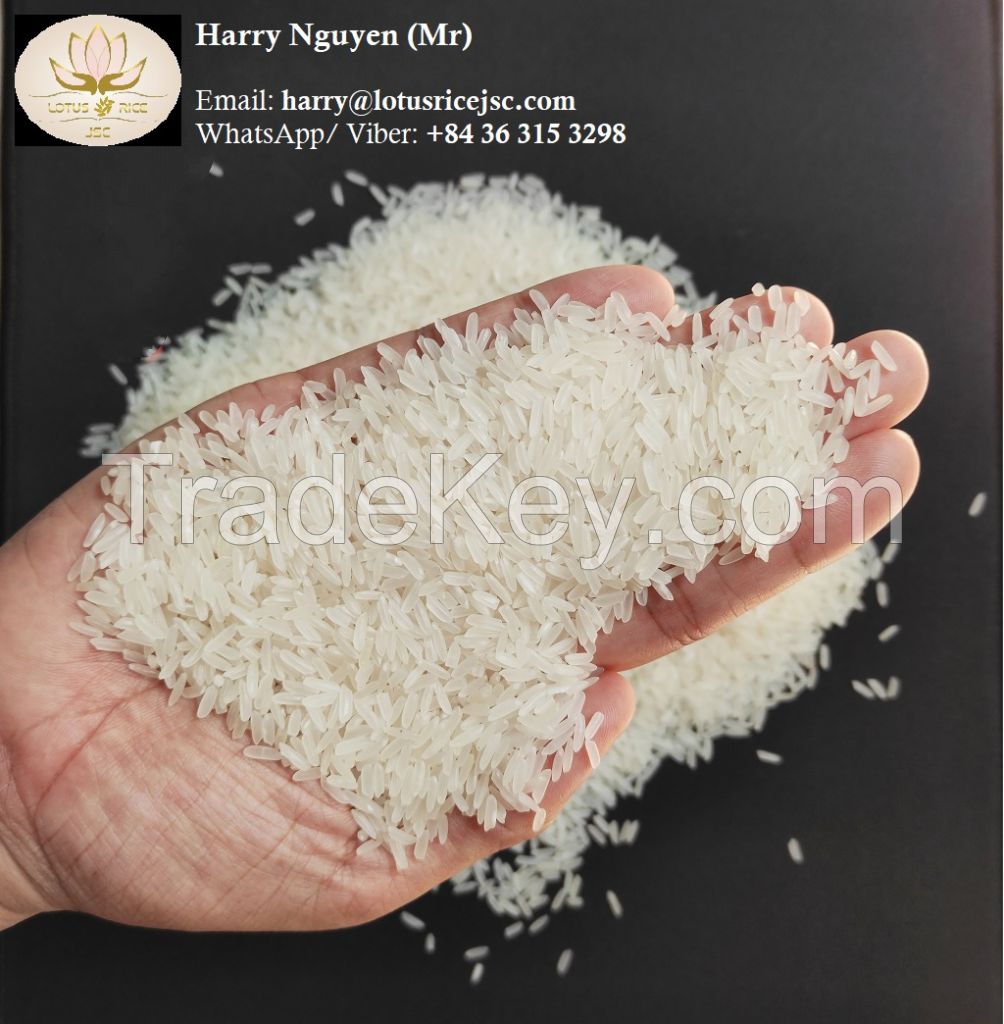 Vietnamese Long Grain White Rice (5%, 10%, 15%, 25%, 100%)