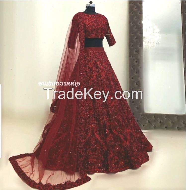 Stylish Designer Taffeta Silk Lehenga