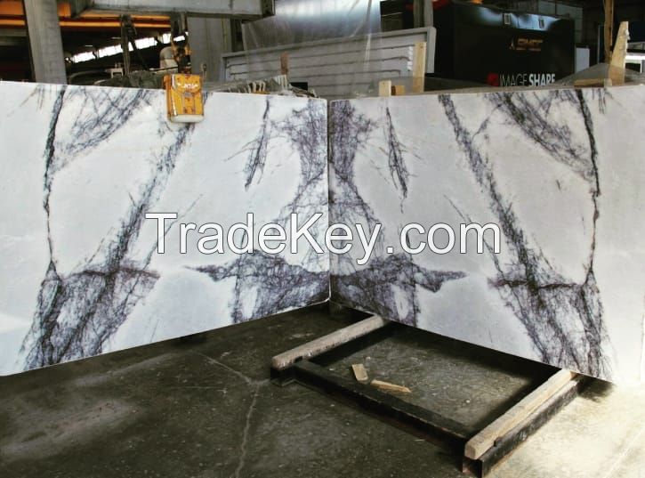 Milas Lilac Marble Block, Turkey Lilac Marble