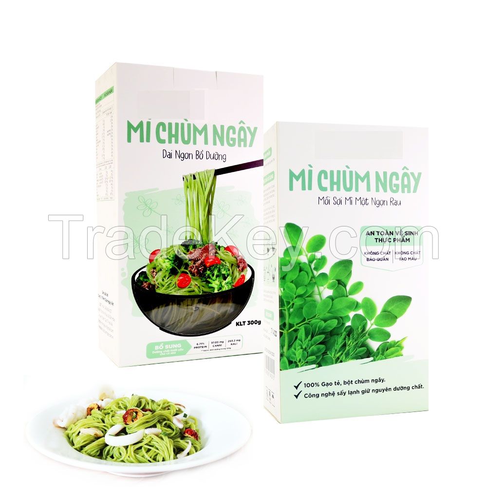 Vietnam Natural Healthy Moringa Vegan No Additive Freeze-dried Noodle