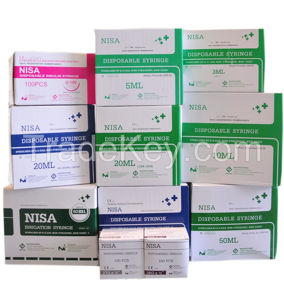 Disposable Conventional Syringes