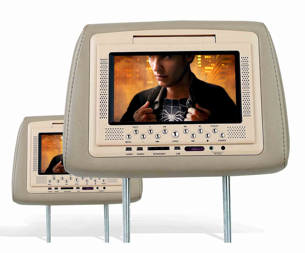 Headrest Car DVD Player