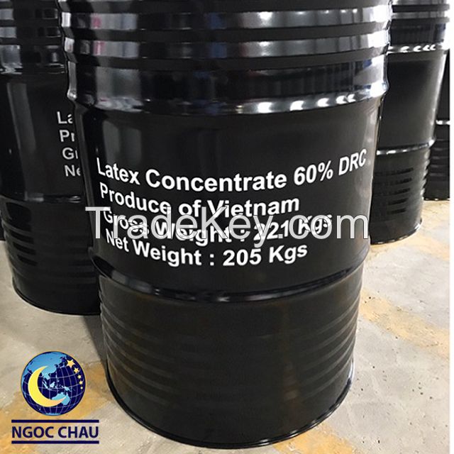 High Ammonia Latex 60% DRC from Vietnam Factory