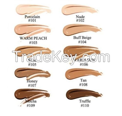 Phoera Foundation Makeup Full Coverage Liquid Base Brighten Long Lasting Shade