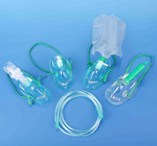 Disposable oxygen mask