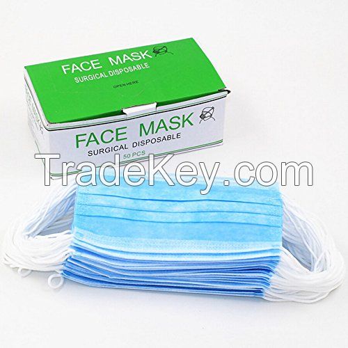 Good Price Sterile Dustproof 3 Layer 3ply Face Mask Disposable 