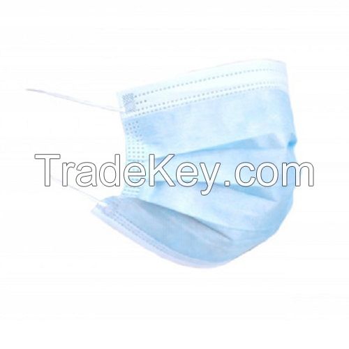 Wholesale Large stock facemask 3ply Medical mascarillas mask non-woven disposable mask Sales