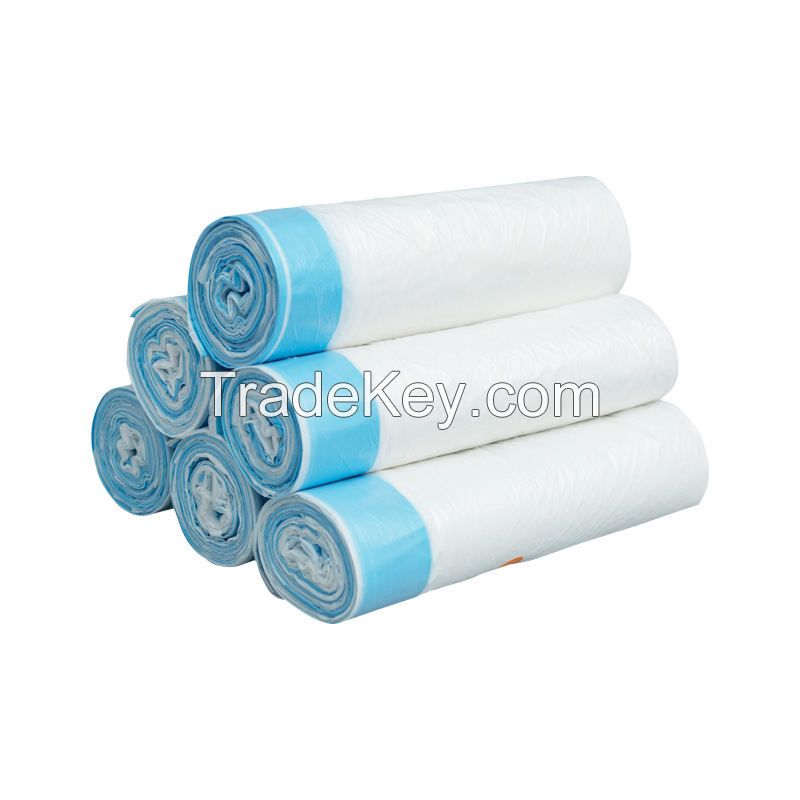 Tall Kitchen Drawstring Garbage Bag On Roll Household Packaging