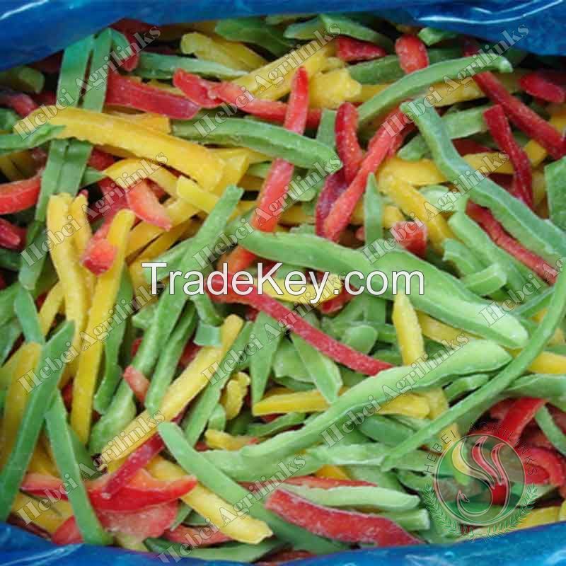 Frozen 3-mix bell pepper strips