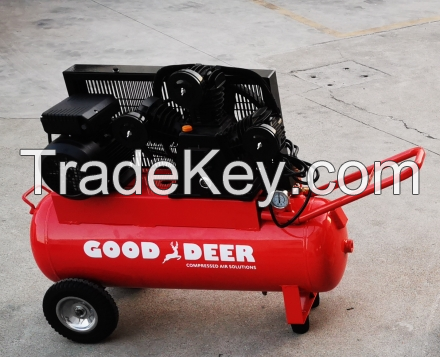 Hot Sale Portable Industrial Three Cylinder Piston Air Compressor  air Compressor Machine