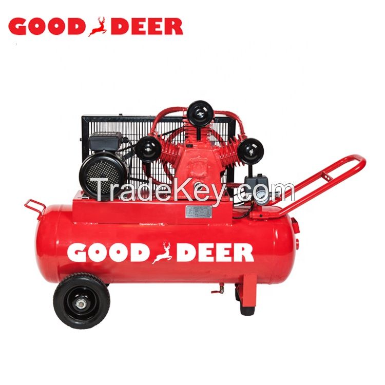 Hot Sale Portable Industrial Three Cylinder Piston Air Compressor  air Compressor Machine