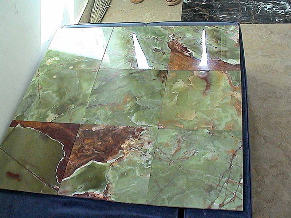 Green Onyx Tiles