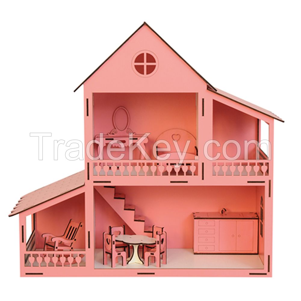 WOODEN DOLLHOUSE