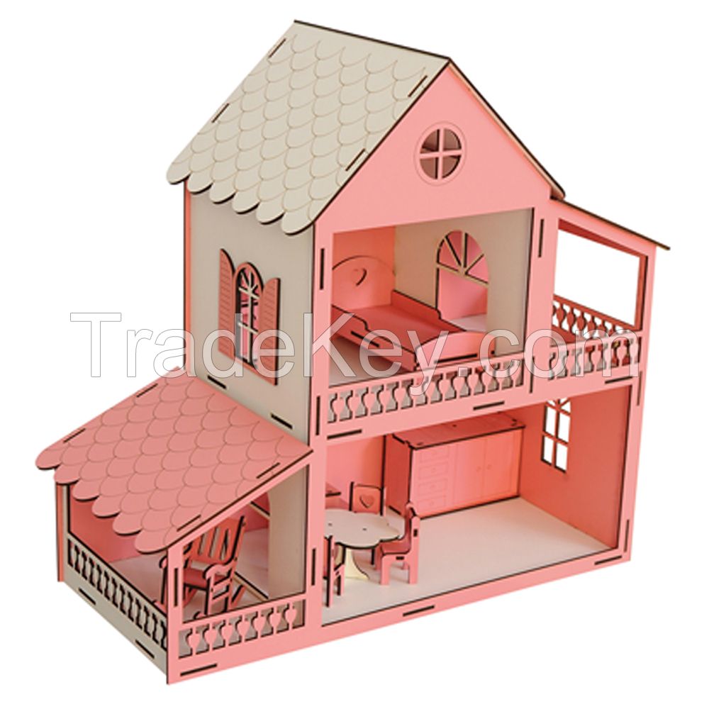 WOODEN DOLLHOUSE