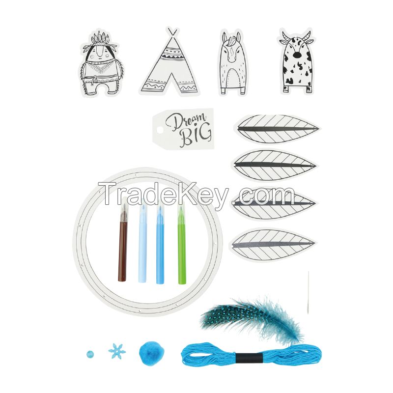 DIY EASY WAY TO MAKE CRAFT KIT DREAM CATCHER DREAMS COME TRUE