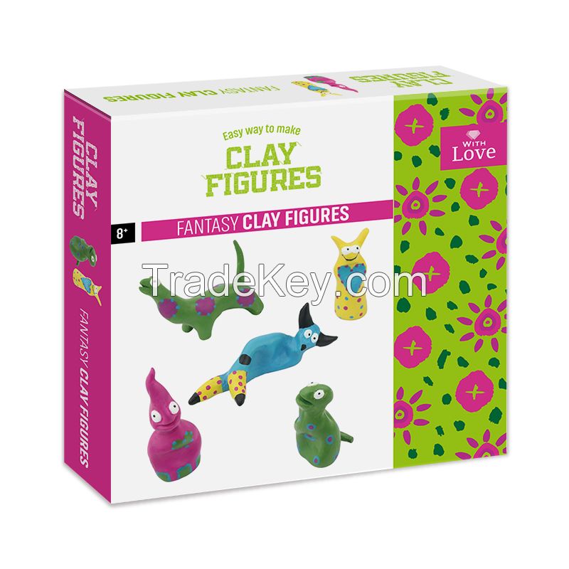 EASY WAY TO MAKE CRAFT KIT A NEW CLAY FIGURES-FANTASY CLAY FIGURES