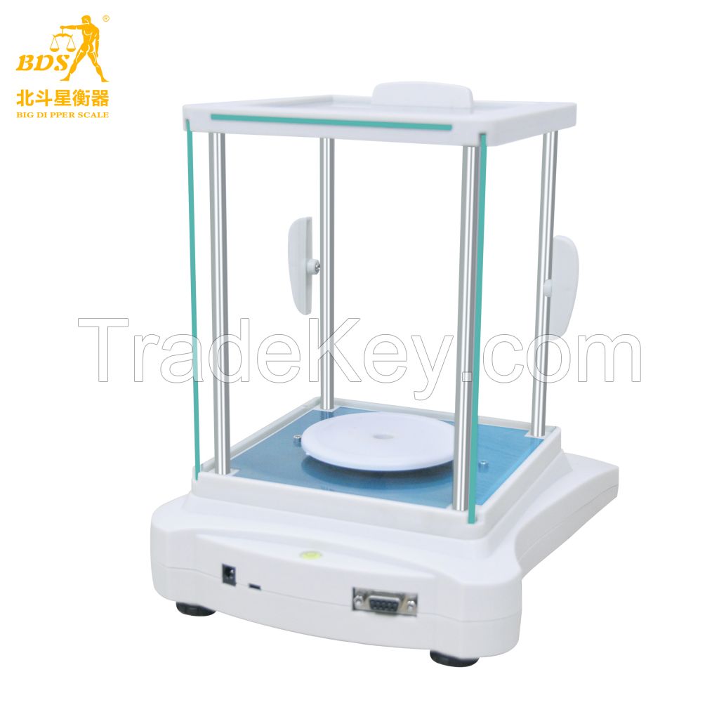 BDS-high sensor 0.001g electronic analytical balance  LCD sceen jewelry balance