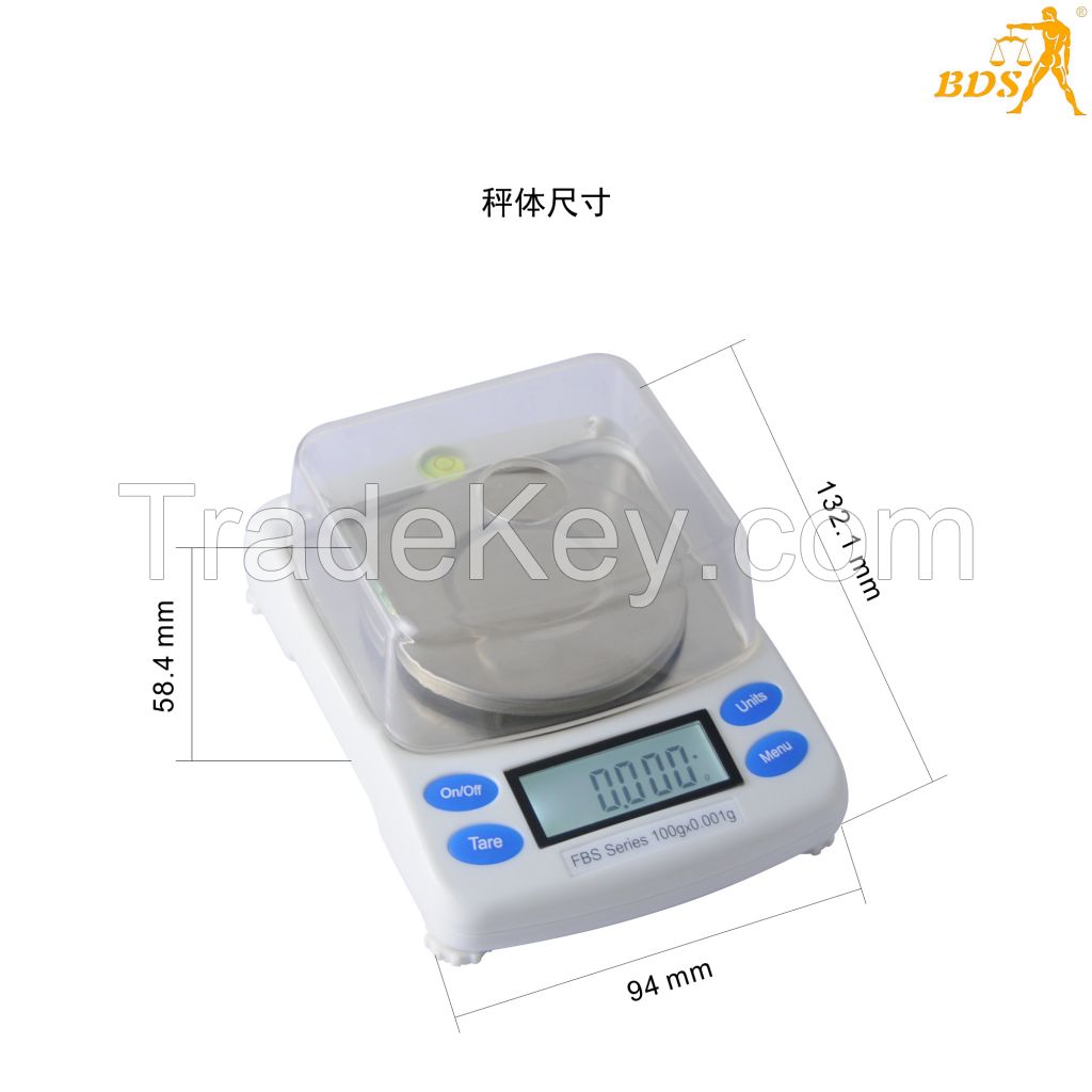 BDS-Cross-border hot sale high precision electron digital scale mini pocket carat scale