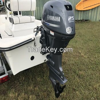 Free shipping Used Yamaha, 25 HP 4-Stroke Outboard Motor Engine