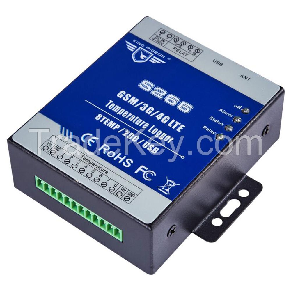 S266 GSM/3G/4G Modbus MQTT Temperature Data Logger IOT Gateway