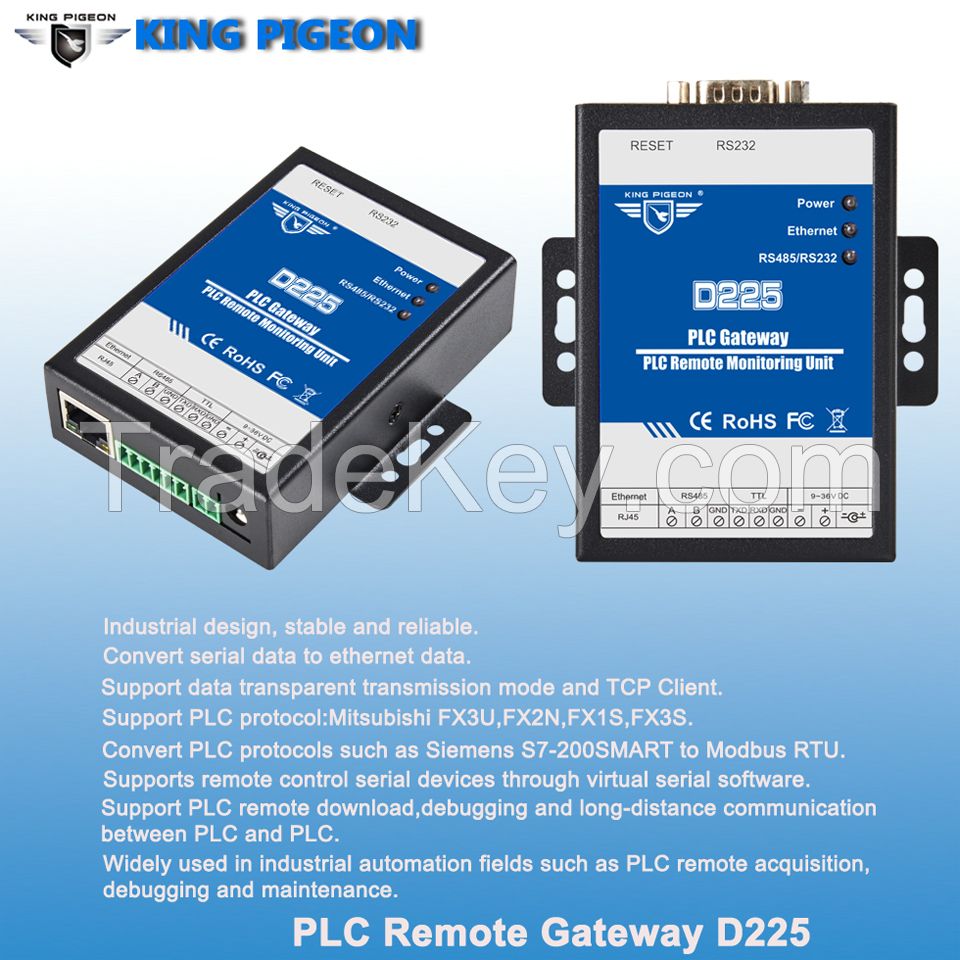 D225 PLC Protocol Converter IOT Gateway 