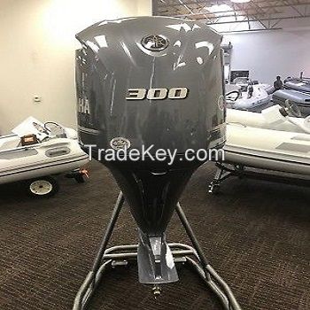 Used Yamaha 300HP 4-Stroke Outboard Motor Engine