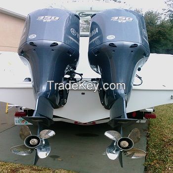 Used Yamaha 350HP 4-Stroke Outboard Motor Engine