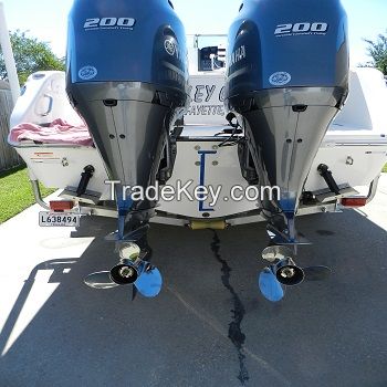 Used Yamaha 200HP 4-Stroke Outboard Motor Engine