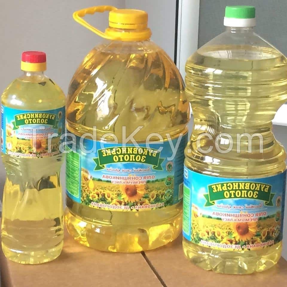 1 L 100% Refined Deodorized Winterized Cooking Sunflower Oil 