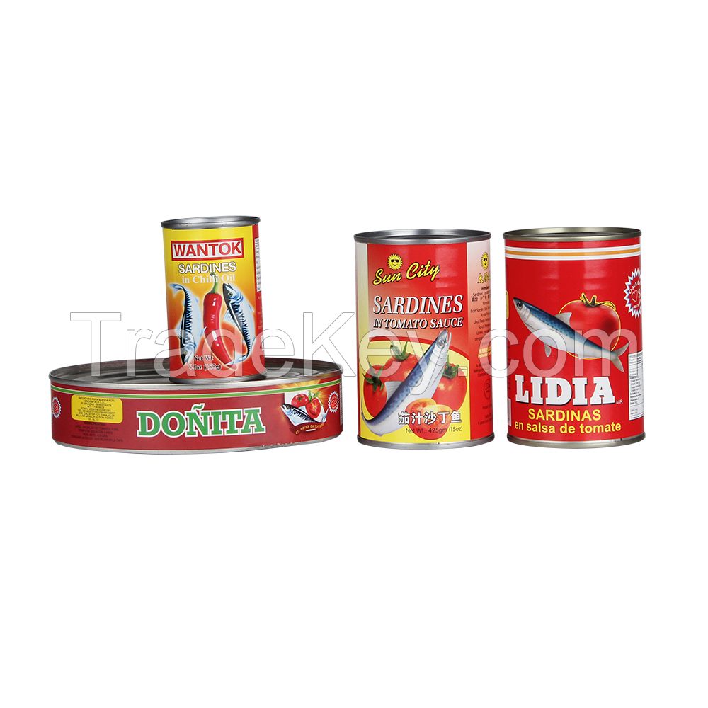 Canned Food Delicious Healthy In Vegetable Oil High Quality Canned Sardine Can Tin Fish