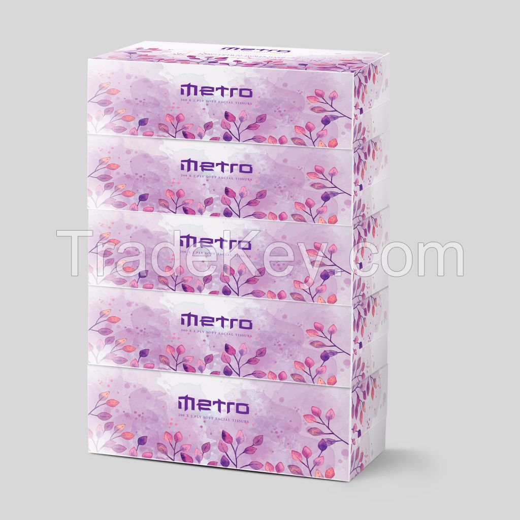 Metro Facial Tissue Paper