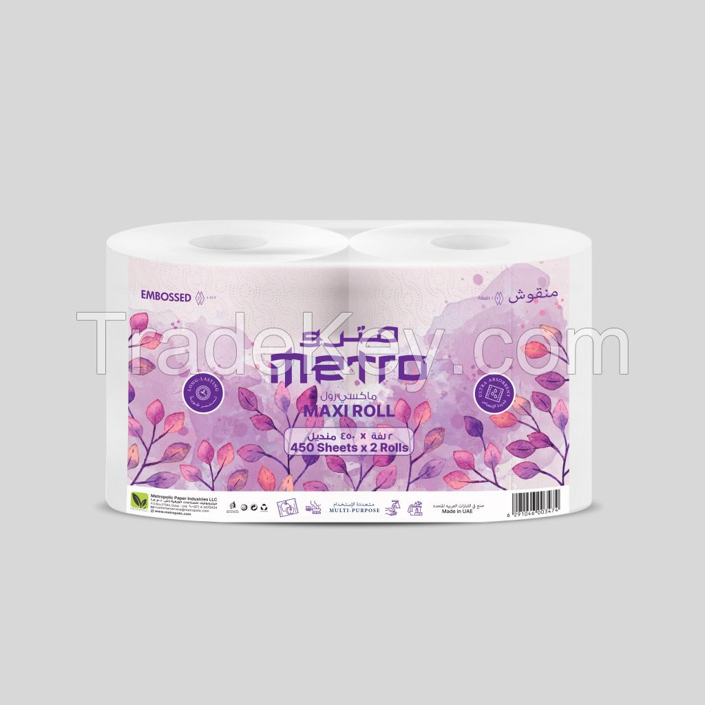 Metro Maxi Roll Twin Pack