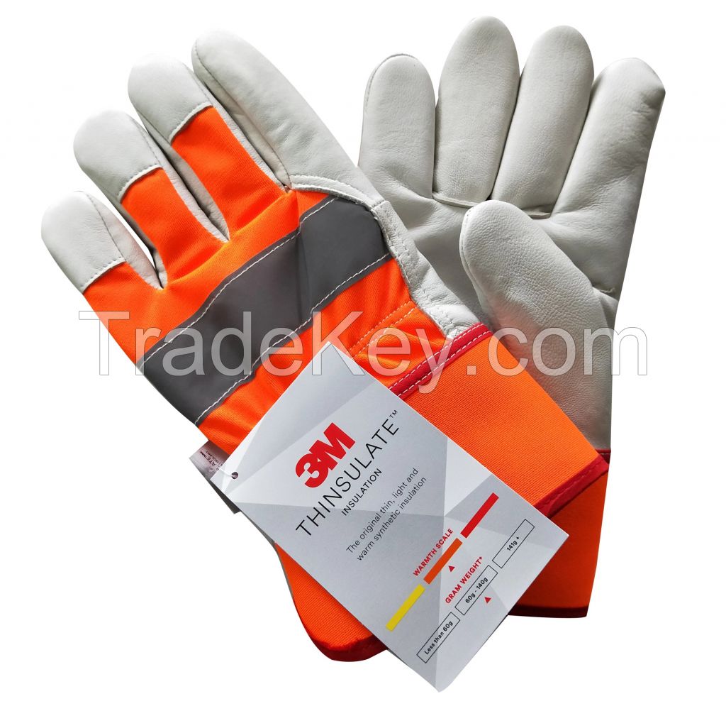 LEATHER SAFETY GLOVES