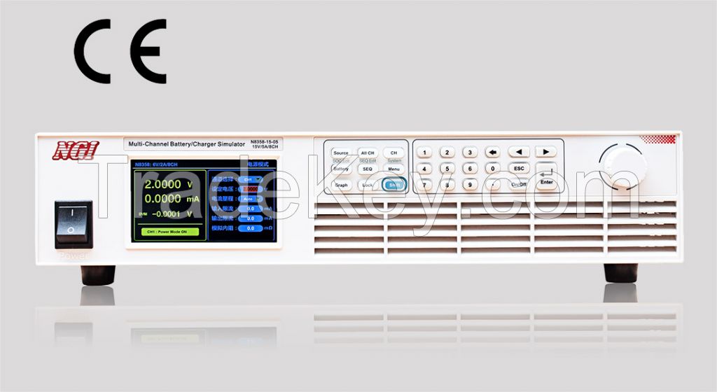 NGI Programmable Linear DC Power Supply 8 Channels N8358