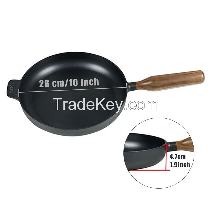 New Products Polished Smooth Cast Iron Skillet