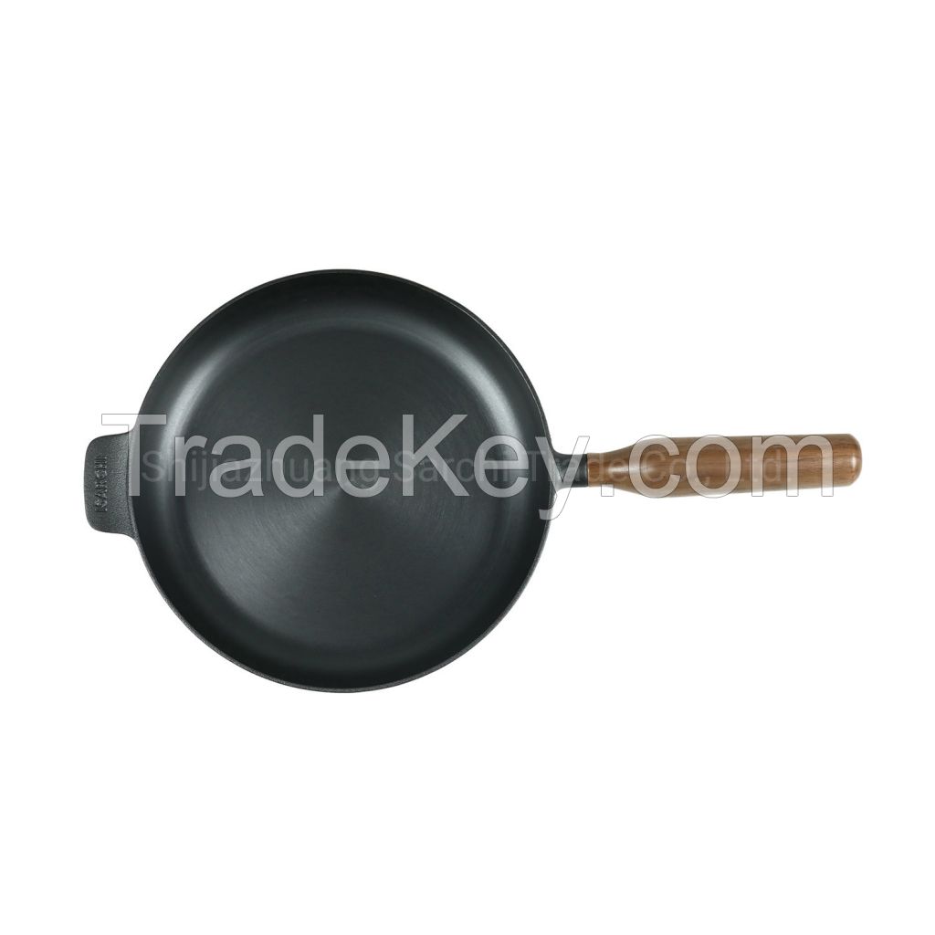 New Products Polished Smooth Cast Iron Skillet