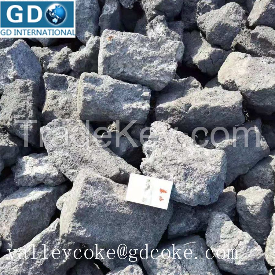 Good quality foundry coke 80-120mm ash 8% ash 10% export to South Korea and Japan