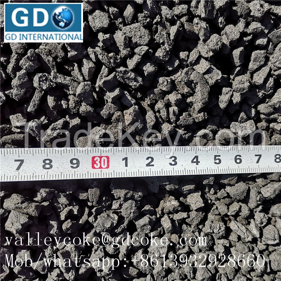 Low price semi coke / gas coke 6-18mm 10-30mm direct export from China plant