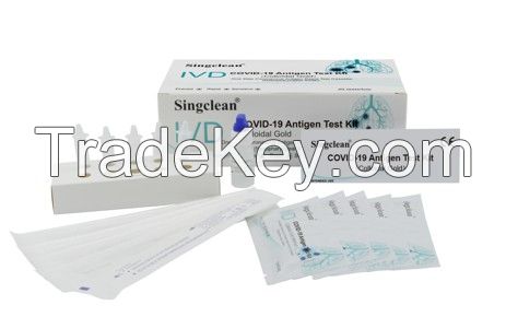 Singclean COVID-19 Test Kit Nasopharyngeal Swab