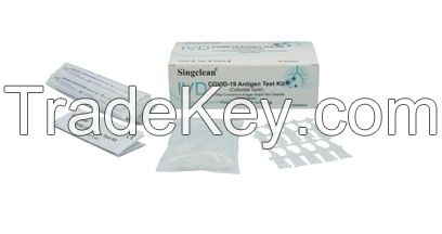 Singclean COVID-19 Antigen test kit Saliva Swab