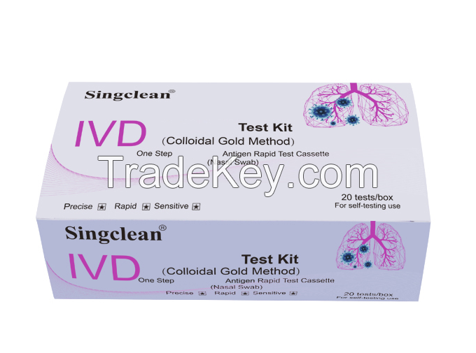 Covid-19 Test Kit Nasal Swab For Self-testing Use