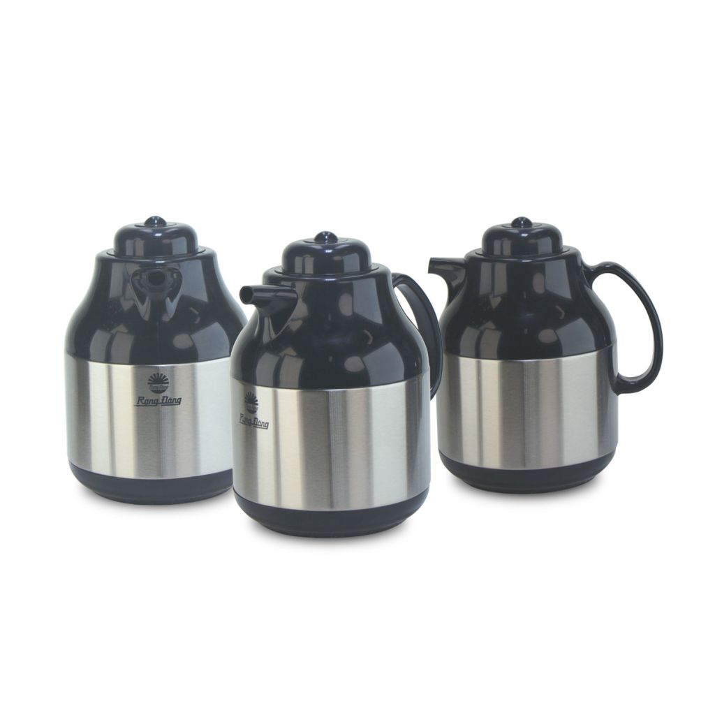 1 Liter Stainless Steel Vacuum Flask with Tea Strainer