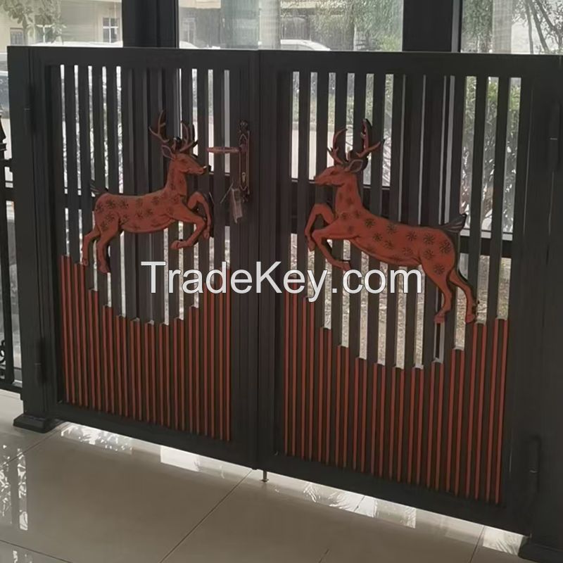 GARDEN DOOR, courtyard door, villa entrance door, factory entrance door